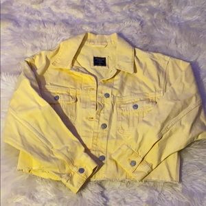 Abercrombie and Fitch crop Jean Jacket